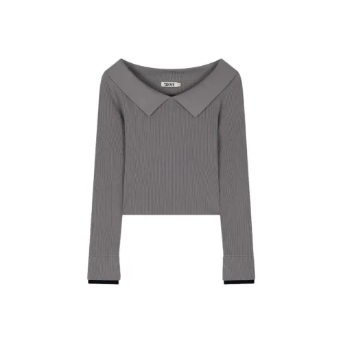 GRVRGROVE SS25 Трикотаж Женский Серый