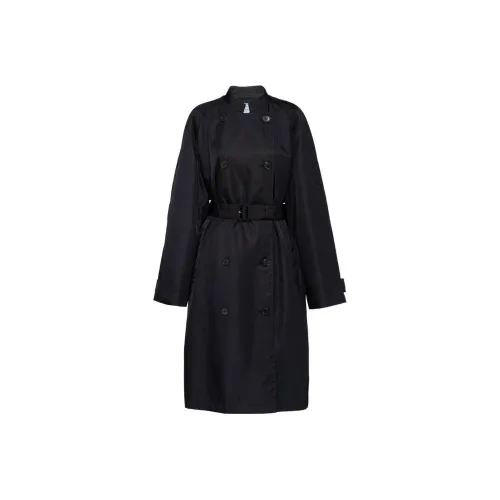 PRADA Черный Женский Тренч