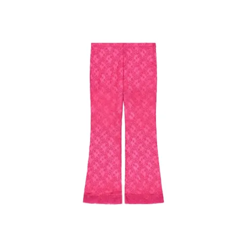 GUCCI Розовые Женские Повседневные Брюки