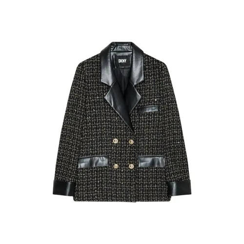 DKNY Черное Женское Пальто