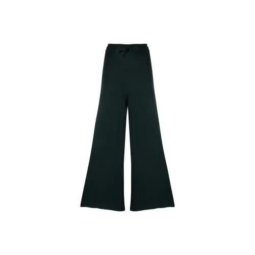 JIL SANDER Темно-зеленые женские вязаные тренировочные брюки