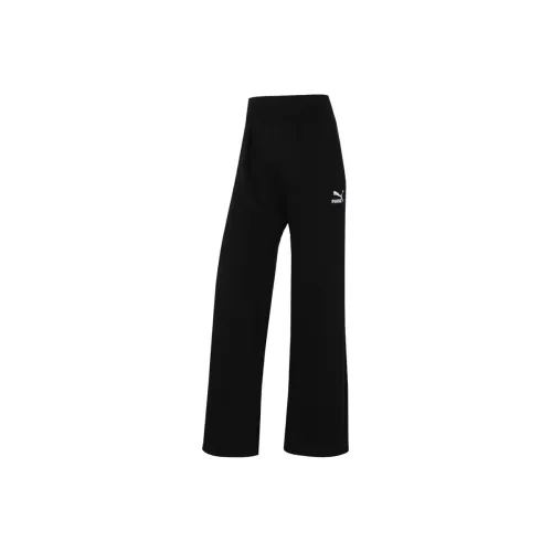 PUMA Черные Женские Повседневные Брюки