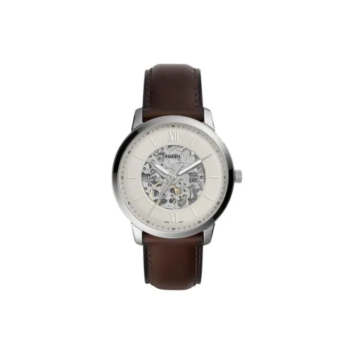 FOSSIL Автоматический механический механизм Мужские часы 44 мм Skeleton