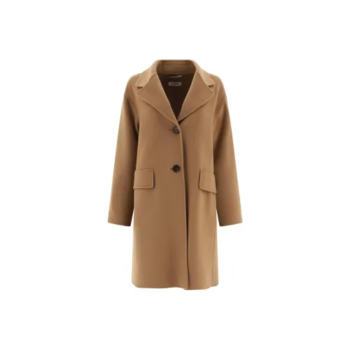 'S MAX MARA Бежевое Женское Пальто