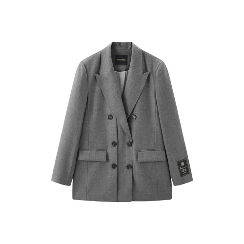 PEACEBIRD Бизнес-костюм женский серый