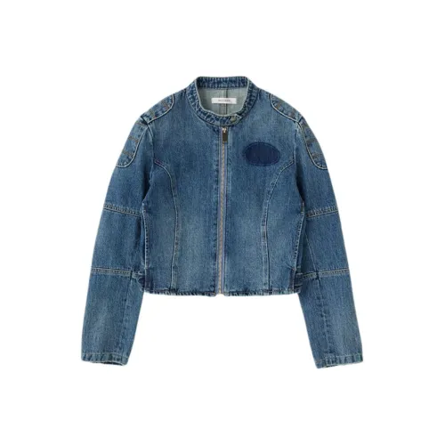 MOUSSY Denim Jacket Женская Blue