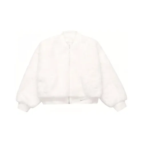 Nike Бархат Feel Куртка Женская Белая