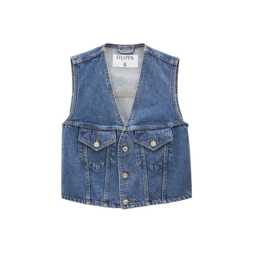 Filippa K SS24 Жилет Женские Синий