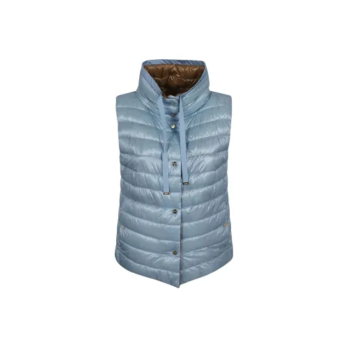 HERNO Светло-синий Женские Жилеты