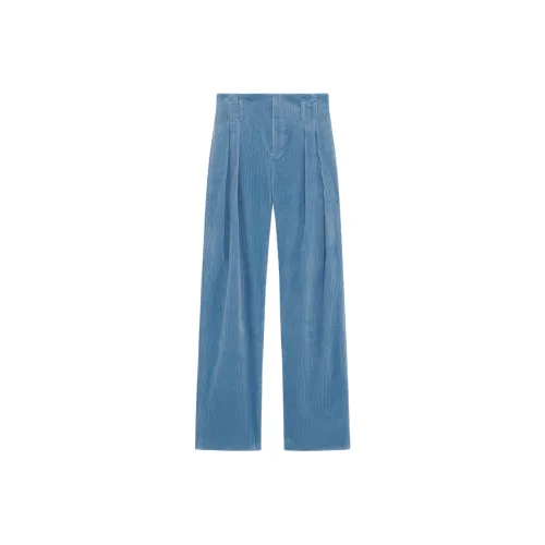 IRO FW23 Jake Вельветовые Брюки Повседневные Брюки Женские Синие