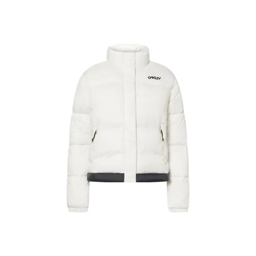 Oakley Белые Женские Объемные Куртки (Пуфы)
