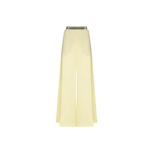 STELLA MCCARTNEY Желтые Женские Повседневные Брюки