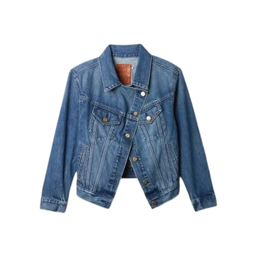 GAP Cult Gaia Collaboration Синяя Женская Джинсовая Куртка