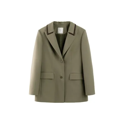 Pit Бизнес Костюм Женский Серый Зеленый