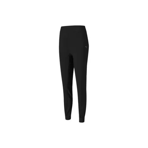 PUMA Comprehensive Sports Series Черные Женские Вязаные Тренировочные Брюки
