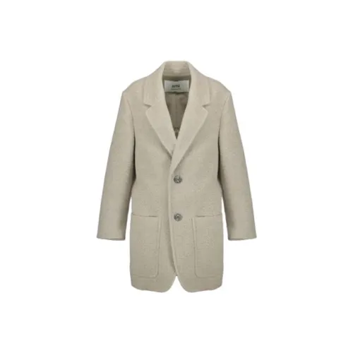 AMIPARIS Серое Женское Пальто