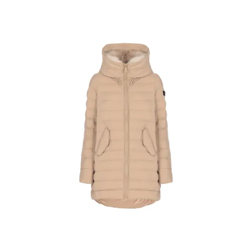 Peuterey Пуховик Женские Бежевый