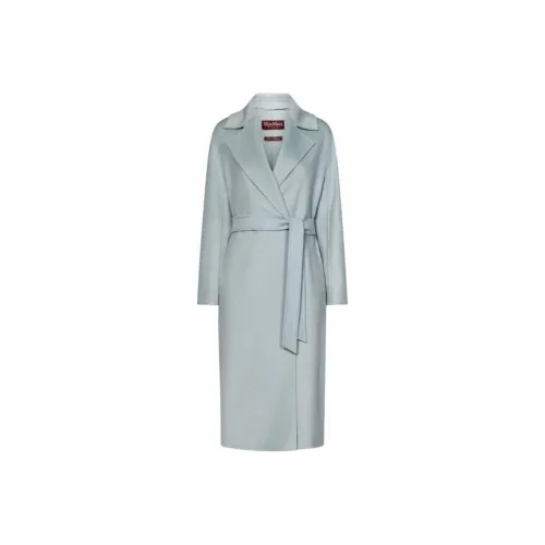 MaxMara SS24 Пальто Женское Светло-Синий