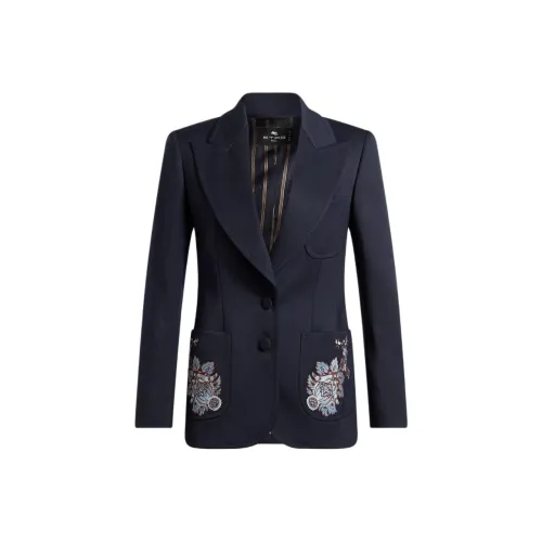 ETRO Бизнес-костюм женский морской синий