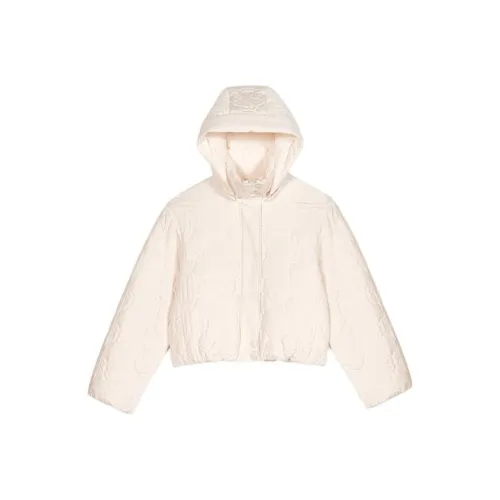 Maje Capsule Белый Женские Объемные Куртки (Пуфы)