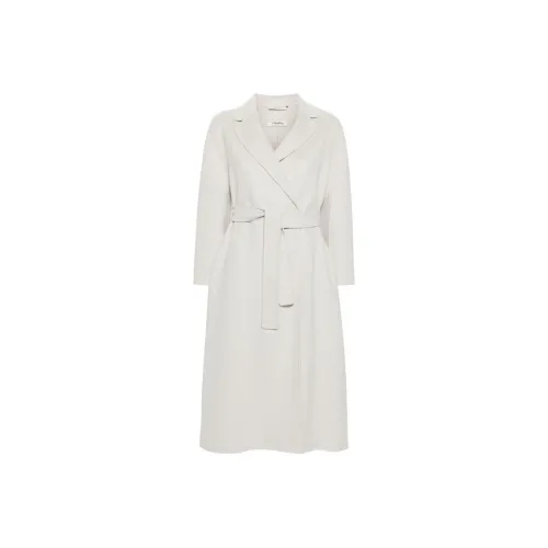 'S MAX MARA Пальто Женское Серый Белый