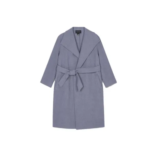 CLUB MONACO Пальто Женское Серый Фиолетовый