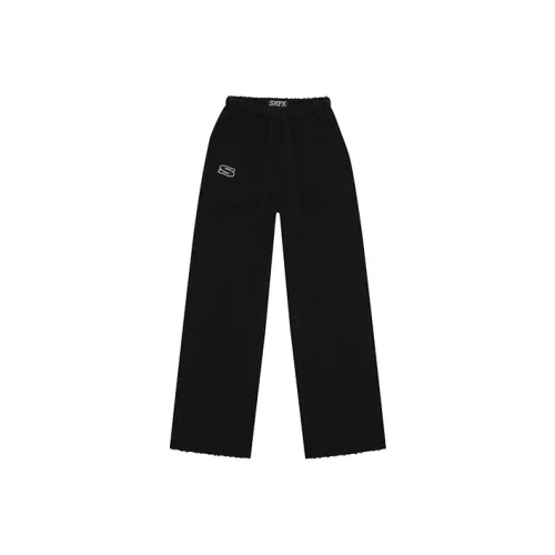 SMFK Wild World Wild World Series Дикий черный Женские Вязаные Тренировочные брюки