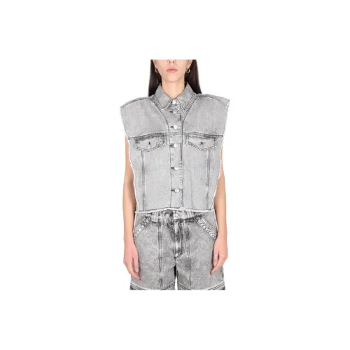 ISABEL MARANT Серый Женские Жилеты