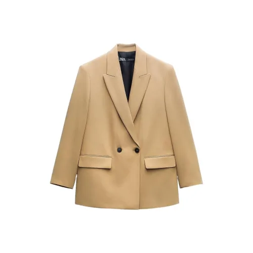 ZARA Коричневый Женские Офисные Костюмы