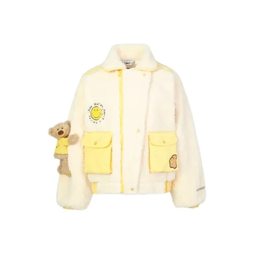 13 DEMARZO smiley Унисекс Бархатные куртки