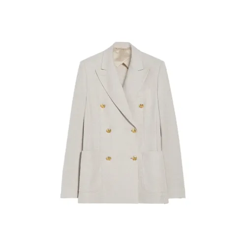 MaxMara Бизнес-костюм женский бежевый