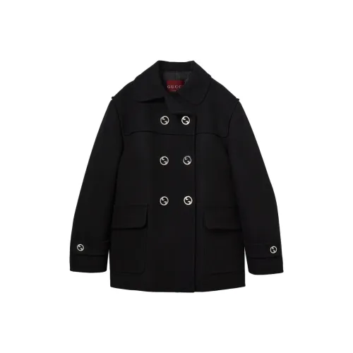 GUCCI Черное Женское Пальто