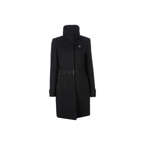 Burberry Черный Женский Тренч