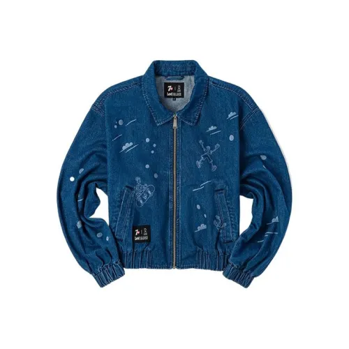 Lee Синий Женское короткое пальто