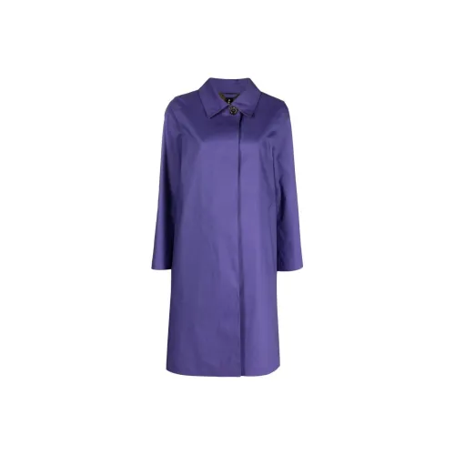 MACKINTOSH SS24 Тренчкот Женские Электрическое свечение Фиолетовый