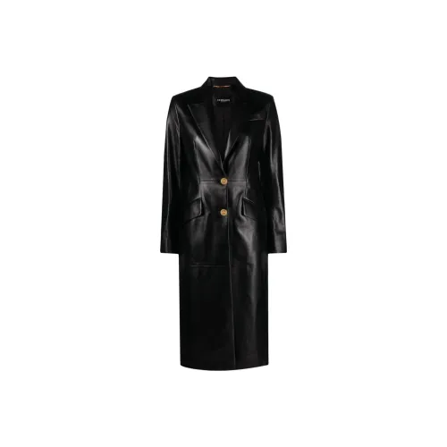 VERSACE SS23 Кожа Куртка Женская Черная