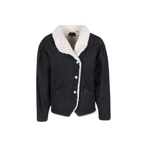 ISABEL MARANT Черные Женские Джинсовые Куртки