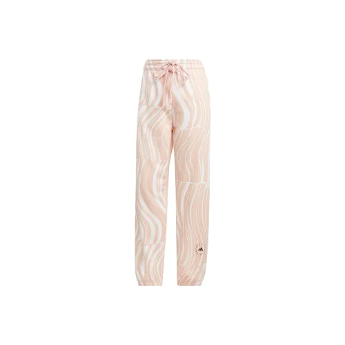 Adidas Светло-розовые Женские Вязаные Тренировочные Брюки
