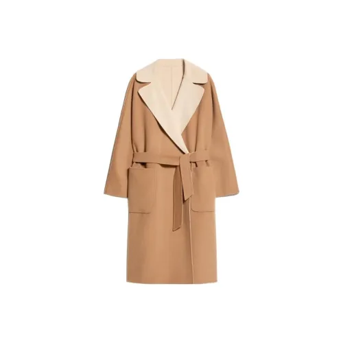 WEEKEND MaxMara Rail Коллекция Облегающая Куртка из Шерсти Женская CAMEL