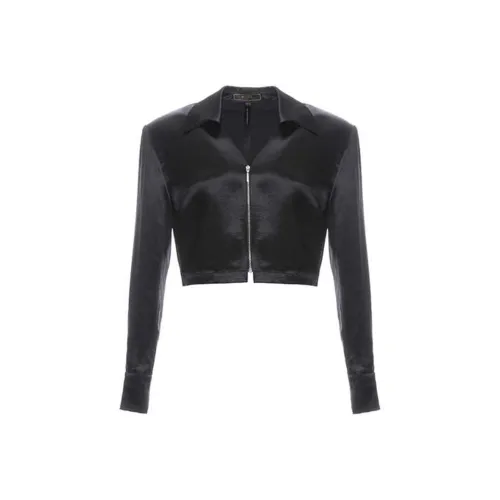 BESIONIA SS23 Cropped Jacket Women's Black BESIONIA SS23 Укороченная куртка женская черная