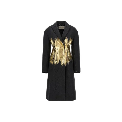 DRIES VAN NOTEN Черное Женское Пальто