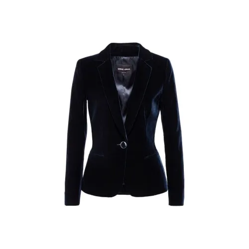 GIORGIO ARMANI Бизнес-костюм Пальто Женское Морской синий