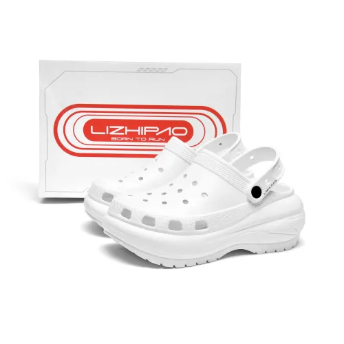 LIZHIPAO Сабо Женские Чисто Белый