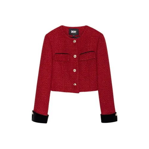 DKNY Red Женское Короткое Пальто