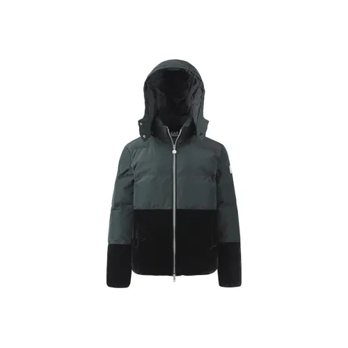 EMPORIO ARMANI EA7 FW22 Хлопковый пуховик Женский Черный