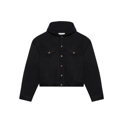 BALENCIAGA Черные Женские Джинсовые Куртки