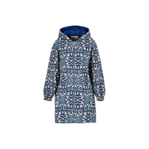 EMPORIO ARMANI Синий Женский Тренч