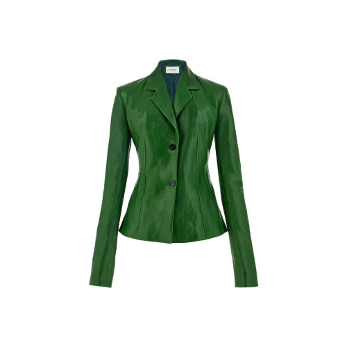 FERRAGAMO Бизнес костюм пальто женское лесной зеленый