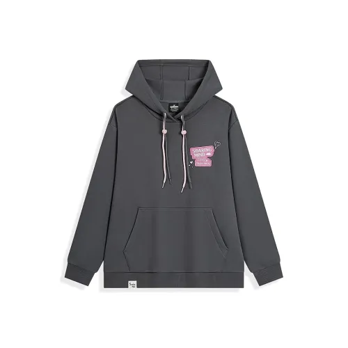 XTEP Sports Life Collection Железные изделия Серые Женские Свитшоты
