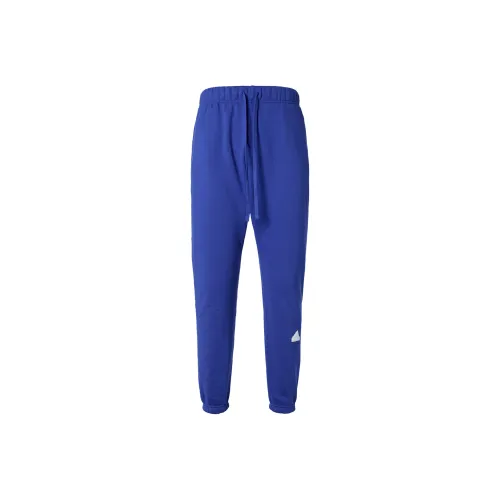 Adidas Синие Женские Вязаные Тренировочные Брюки